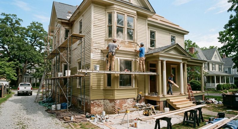 Exterior Renovation in Conroe, TX