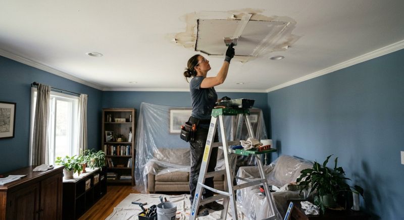 Ceiling Leak Repair Service in Katy, TX