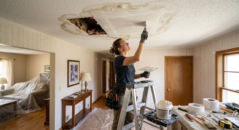 Ceiling Leak Repair Service in Alpharetta, GA
